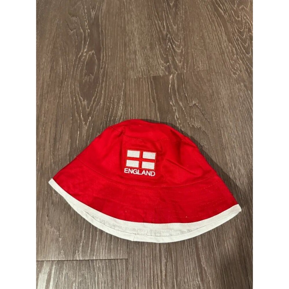 Reversible England bucket hat patriotic soccer football sports English